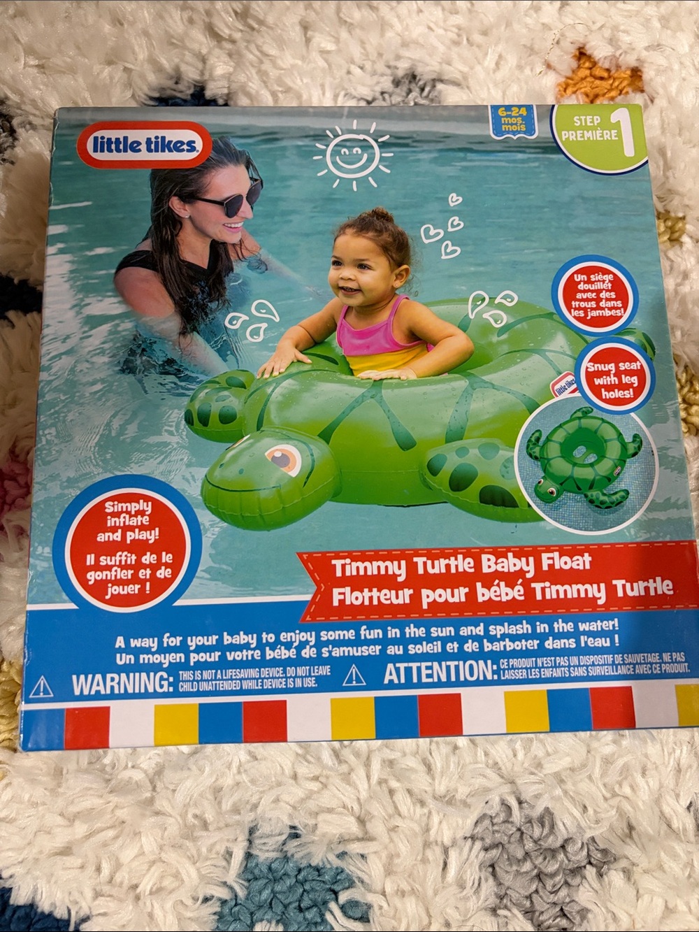 Little Tikes Timmy Turtle Baby Float - Green
